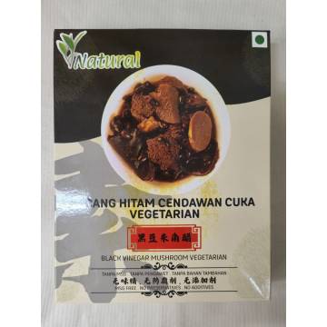 Black Vinegar Mushroom Vegetarian 黑豆朱角醋
